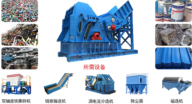 <a href='http://bzhuatong.com/1/60.html' target='_blank'><span>鐵皮粉碎機</span></a>適用物料